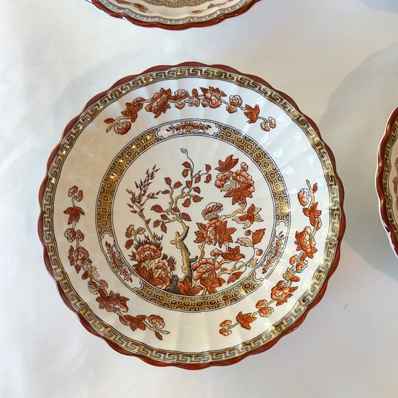 Copeland India Tree Vintage Fruit/Dessert Bowls, Set of 6 - Picture 7 of 11